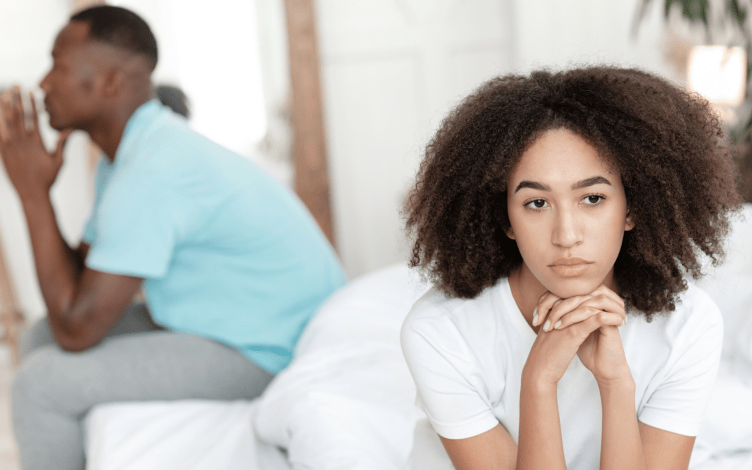 a couple struggling with their Relationship Patterns
