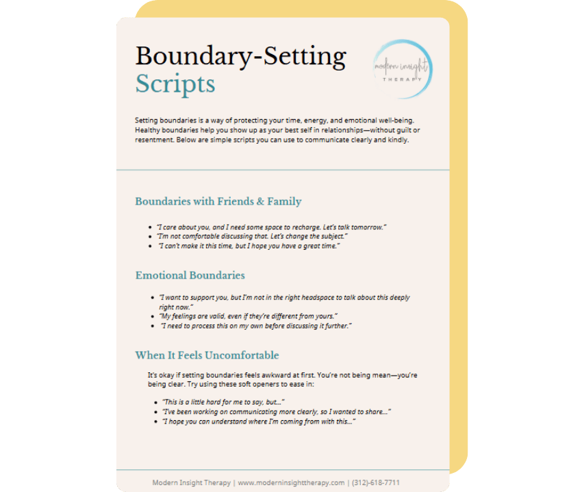 Boundary-Setting Scripts Boundary-Setting Scripts