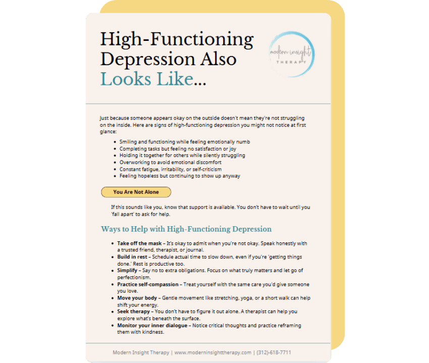 High-Functioning Depression High-Functioning Depression