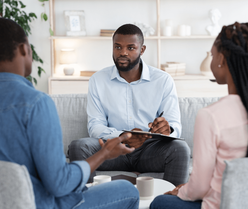 POC Therapists a couple working with a POC Therapists