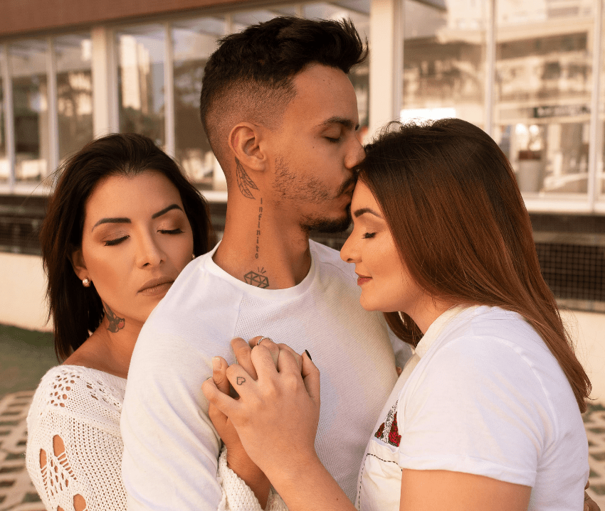 a happy polycule after ENM Therapy