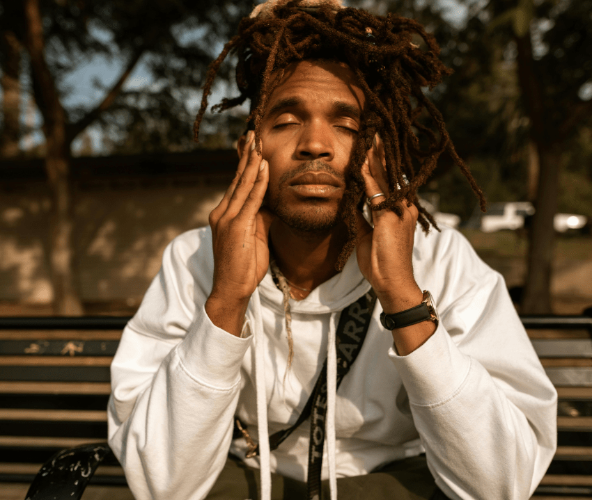 a man stressed and in need of dbt therapy in chicago