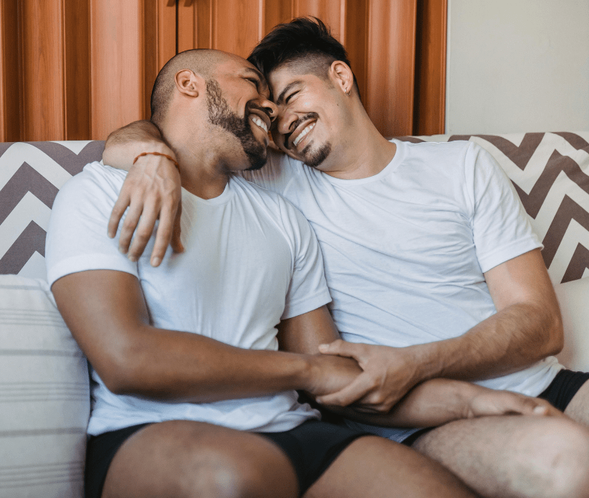 lgbtq therapy chicago a happy couple after lgbtq therapy in chicago