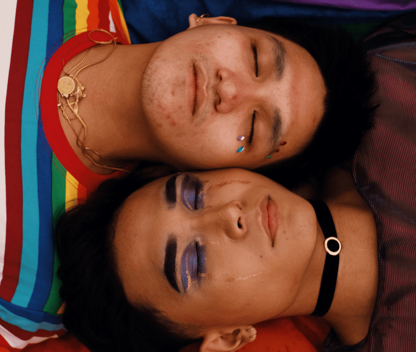 two happy boys after lgbtq therapy