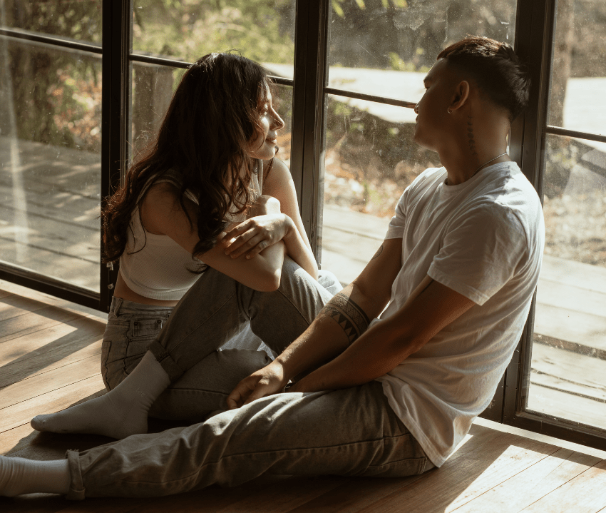 a pair in need of relationship counseling